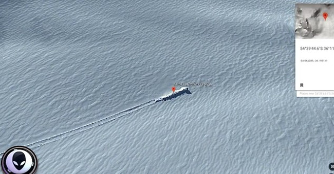Google finds alien ships falling to Earth?