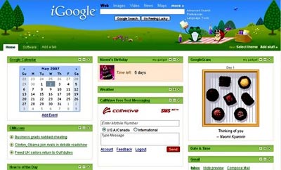 Google tests social networks