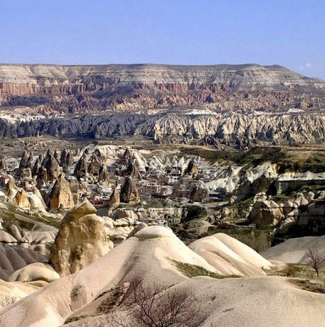 Goreme National Park and Cappadocia rocky area