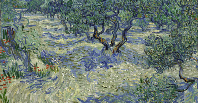 Grasshoppers stuck 128 years in Van Gogh paintings