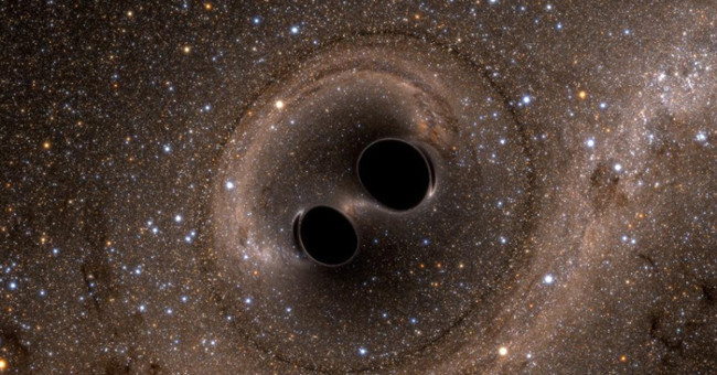 Gravitational waves can reveal the existence of parallel universes