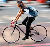 Great reason for you to choose a bicycle