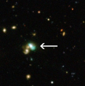 'Green beans' galaxy