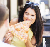 Guess your personality by eating pizza