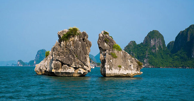 Ha Long Bay - the film scene Kong: Skull Island looks beautiful from above