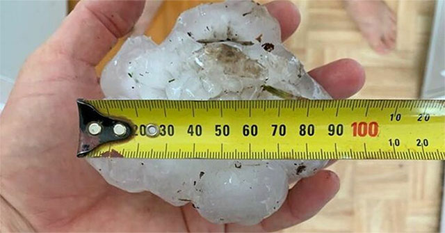 Hail-sized fists in Australia