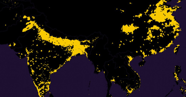 Half the world's population lives on 1% of the Earth