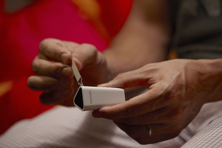 Hand-held health equipment