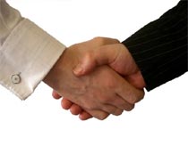 Handshake is easy to get a job