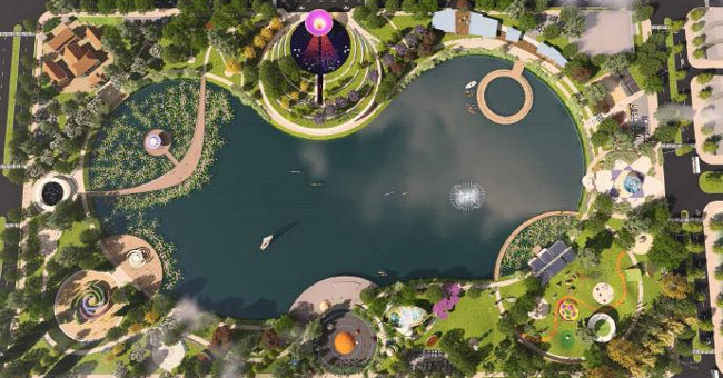 Hanoi is about to have the Thien Van Park outdoors