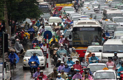 Hanoi put a lot of effort against storm Nesat