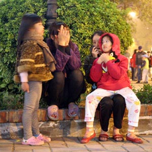 Hanoi shakes because of earthquake aftershocks
