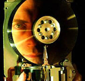 Hard drive encrypts data itself