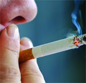 Harm of smoking on hair and skin