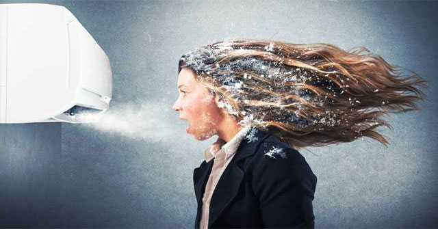 Harm when often in air-conditioned rooms
