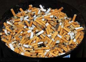 Harmful smoking in any form