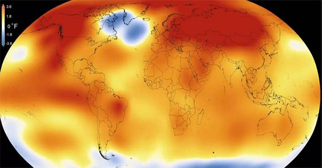 Has the earth ever been hot like now?