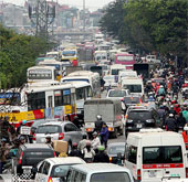 Having a mental problem because of traffic jams