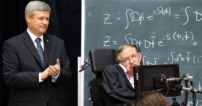 Hawking's declaration of