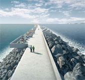 He plans to build the world's largest tidal power plant