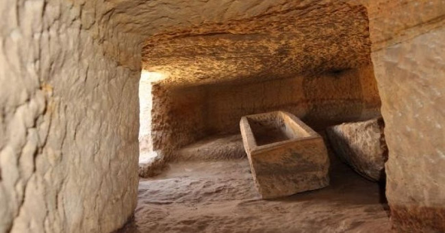 Headless crocodiles in ancient Egyptian tombs