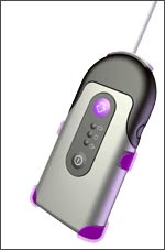 Hearing device for fetal heart rate