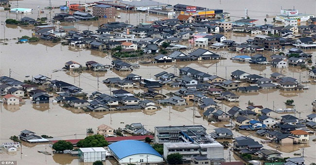 Heavy flooding has never been seen, causing at least 85 deaths in Japan