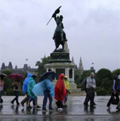 Heavy rain caused heavy damage in Central Europe