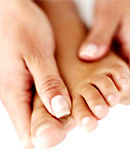 Herbal medicine cure foot water