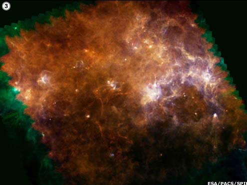 Herschel opened the hidden corners of the Milky Way