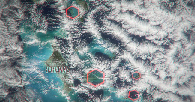 Hexagonal clouds can be the culprit of horrifying sowing in Bermuda