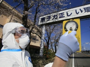 High radiation in underground mud in Fukushima
