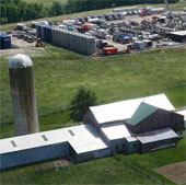 Highly toxic gas due to shale gas extraction