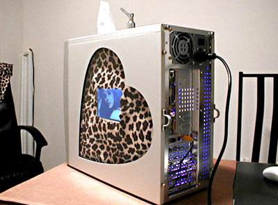 Hi-tech style Valentine's welcome