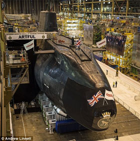 HMS Artful - World's largest nuclear submarine