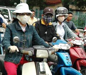 Ho Chi Minh City appears radiation fog