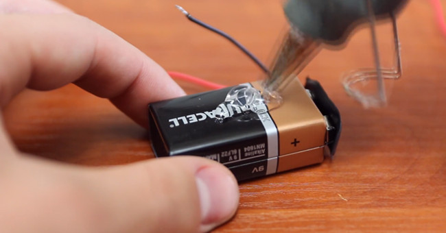 Homemade alarm device simple