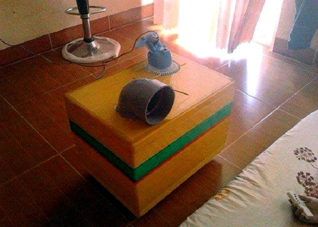 Homemade mini air conditioner for only 200,000 VND