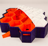 Honeycomb house for Mars