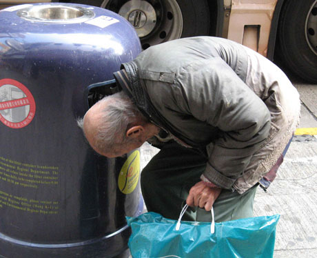 Hong Kong charged the garbage tax