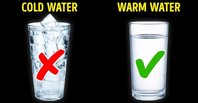 Hot weather everyone loves cold water but it turns out this is the kind of water we need