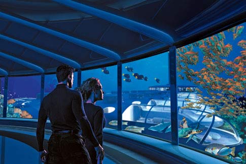 Hotel on the seabed