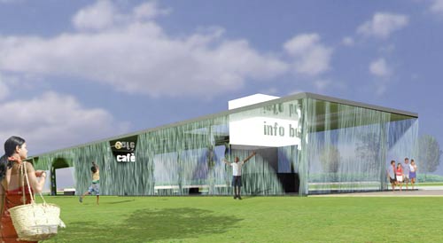 House built with ... water