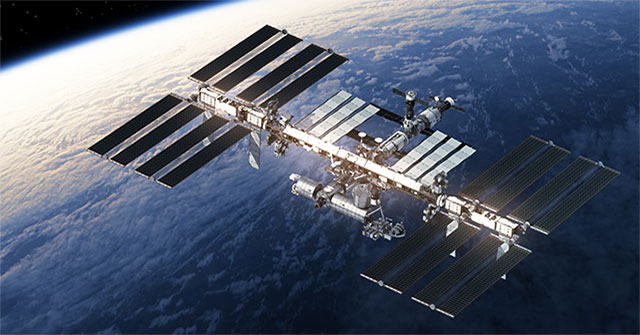 How big is the International Space Station (ISS)?