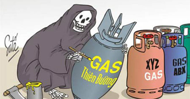 How dangerous is the container for explosive materials?