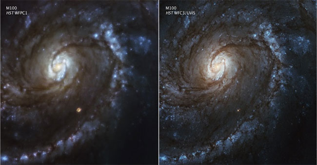 How did NASA make the Hubble telescope photography better?