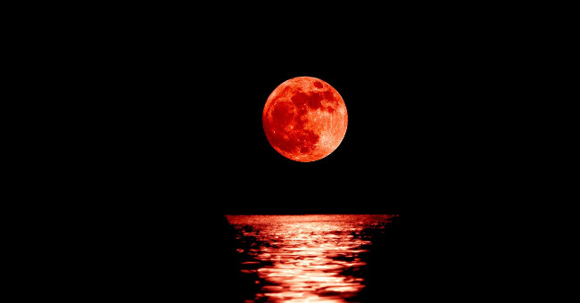 How did the ancients 'deal' with the blood moon?