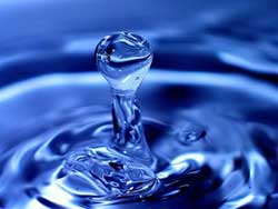 How did water appear on earth?