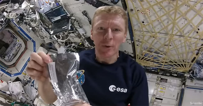How do astronauts brew coffee in outer space?