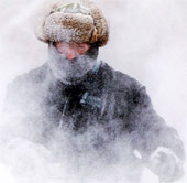 How does extreme cold affect the human body?